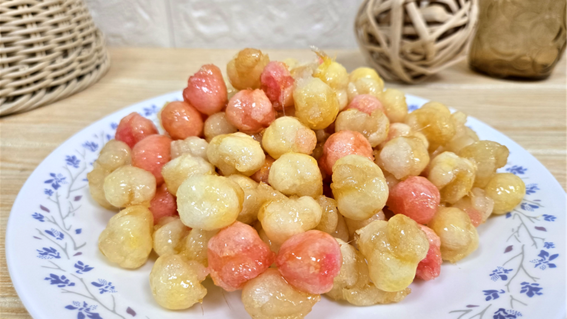 拔絲小湯圓